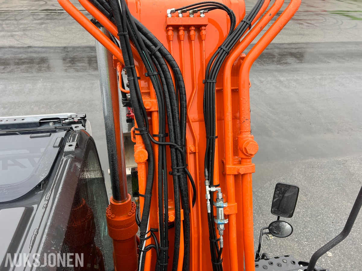 Hitachi ZX170WT-6 Makin GPS, Oilquick, Rototilt R5, gripekasett, sentralsmøring ++