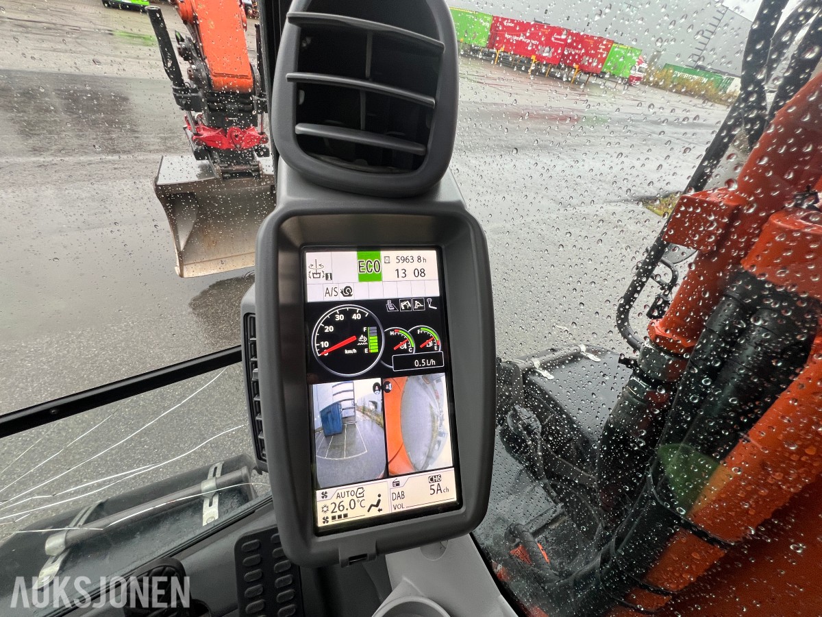 Hitachi ZX170WT-6 Makin GPS, Oilquick, Rototilt R5, gripekasett, sentralsmøring ++