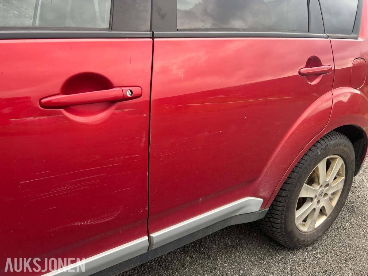 2008 MITSUBISHI OUTLANDER 2.0D 140HK 4WD HENGERFESTE IKKE EU-GODKJENT