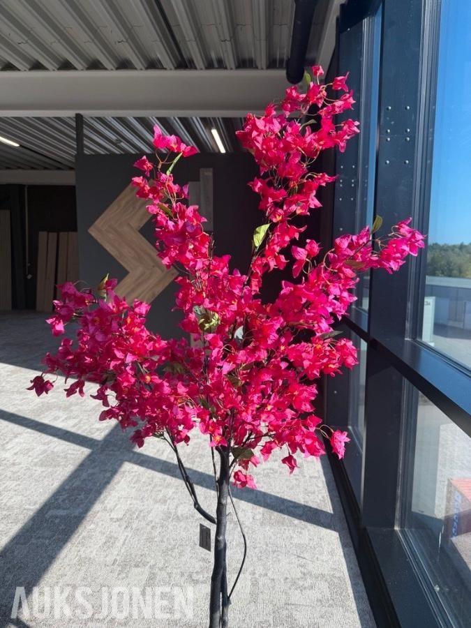 Kunstig plante 4 stk. - Bougainvillea med blomster – 180 cm