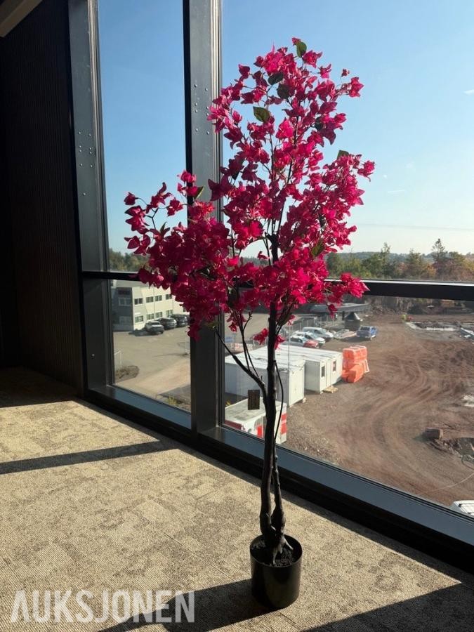 Kunstig plante 4 stk. - Bougainvillea med blomster – 180 cm
