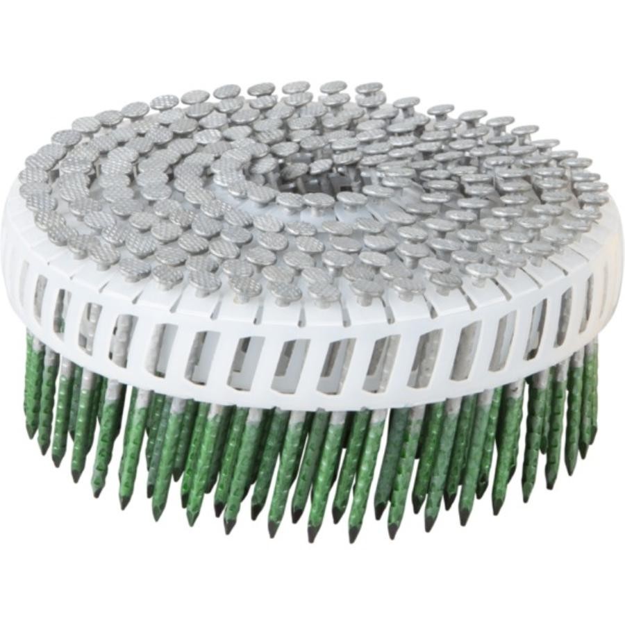 SPIKER HUGGEN 15GR 2,5X50 FZV -1400 COIL PLASTBÅNDET RØR VARMFORSINKET