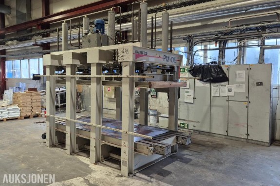 ITALPRESSE PM/DE/1 kaldpresse / presse 3400 × 1300 mm, 1999