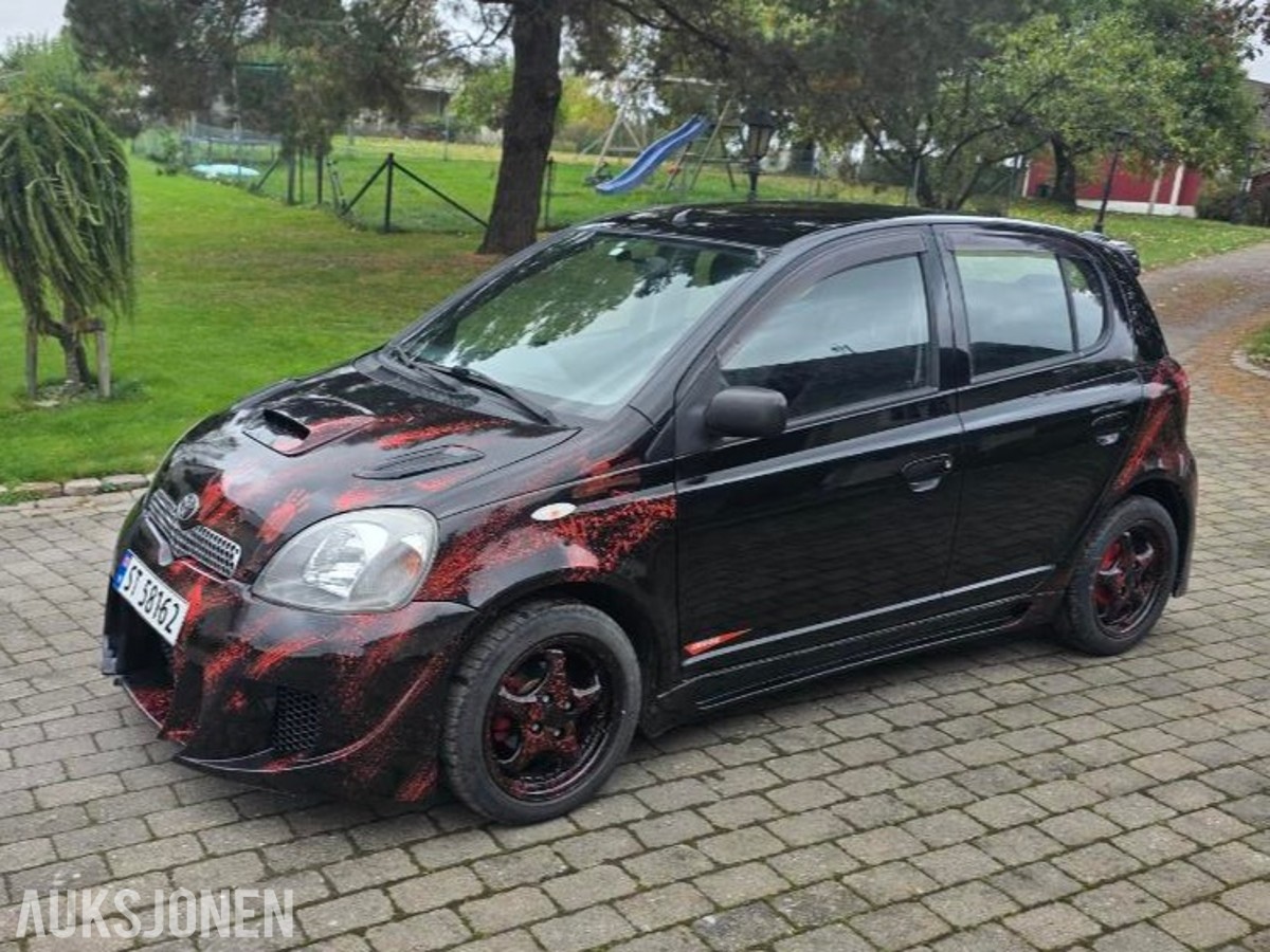 2001 Toyota Yaris 1.3 VVT-i, 100899km, EU OK til 09.2028