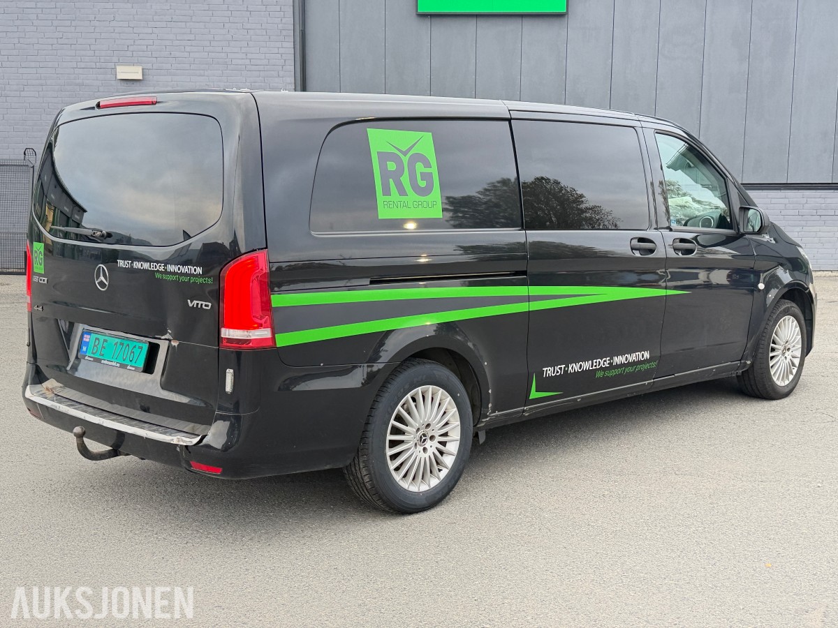 2018 Mercedes-Benz Vito V119 190 HK A3 4MATIC AUT HENGERFESTE VARMER LED KAMERA 