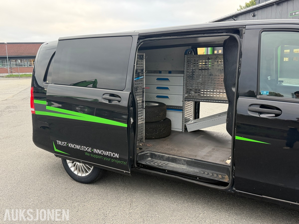 2018 Mercedes-Benz Vito V119 190 HK A3 4MATIC AUT HENGERFESTE VARMER LED KAMERA 