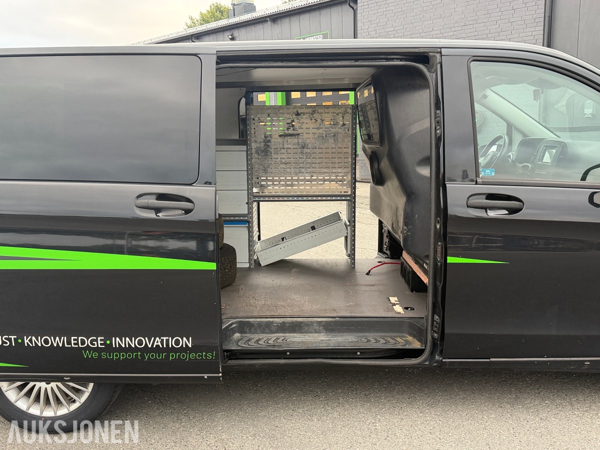2018 Mercedes-Benz Vito V119 190 HK A3 4MATIC AUT HENGERFESTE VARMER LED KAMERA 