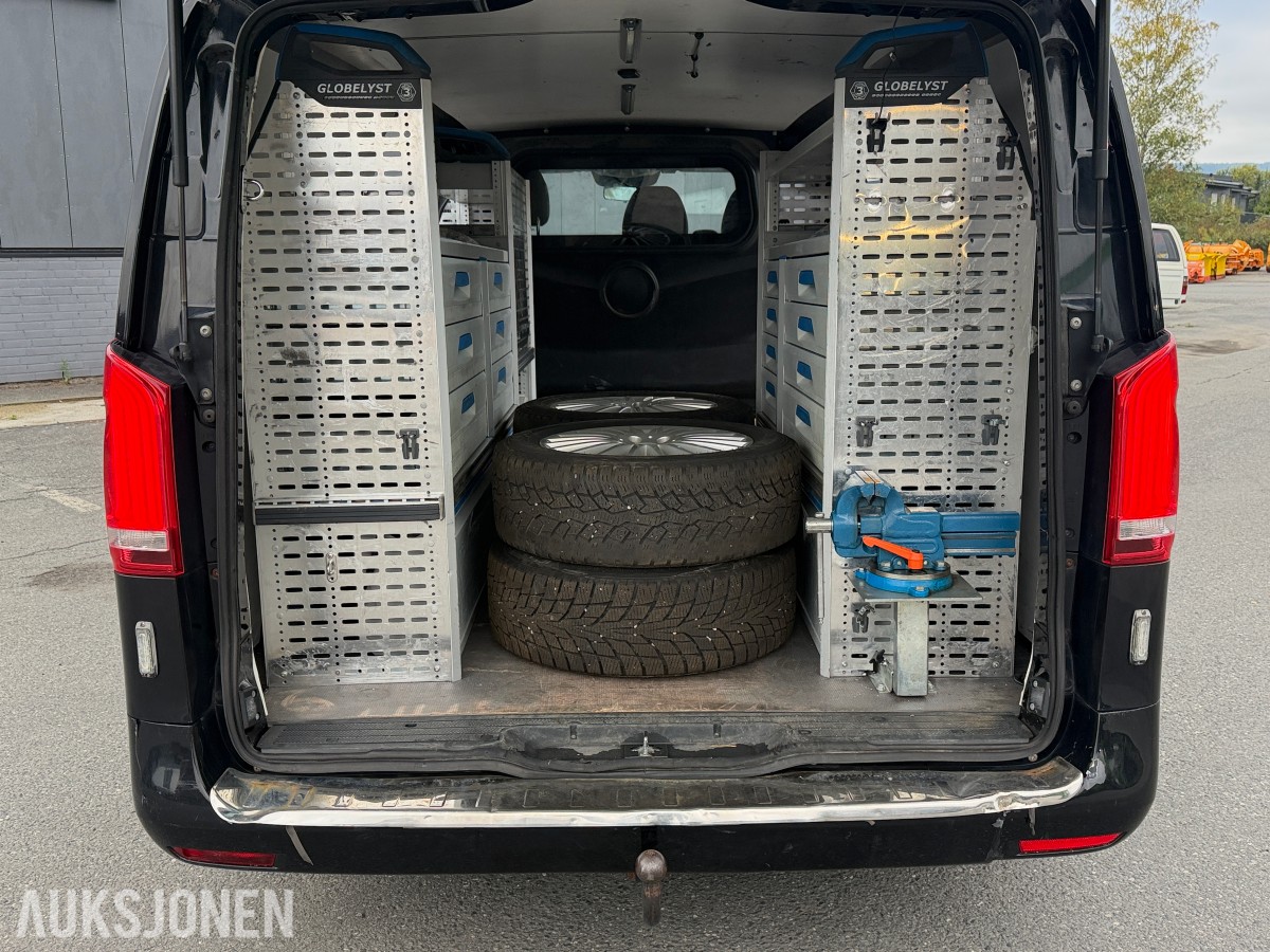 2018 Mercedes-Benz Vito V119 190 HK A3 4MATIC AUT HENGERFESTE VARMER LED KAMERA 