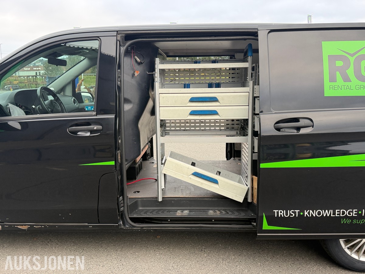 2018 Mercedes-Benz Vito V119 190 HK A3 4MATIC AUT HENGERFESTE VARMER LED KAMERA 