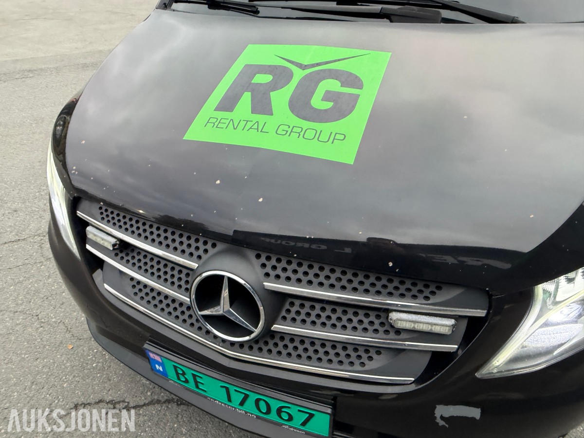 2018 Mercedes-Benz Vito V119 190 HK A3 4MATIC AUT HENGERFESTE VARMER LED KAMERA 