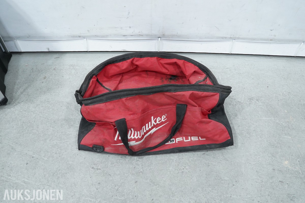 Parti Milwaukee M18 batteriverktøy - 8 maskiner, batterier, ladere