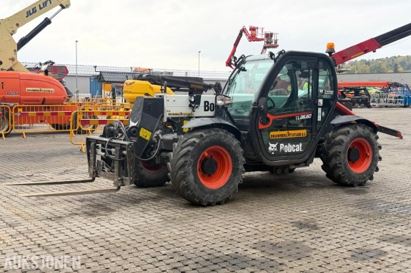 2018 Bobcat TL26.60 teleskoptruck med skuffe og pallegafler - 5,8 meter løftehøyde