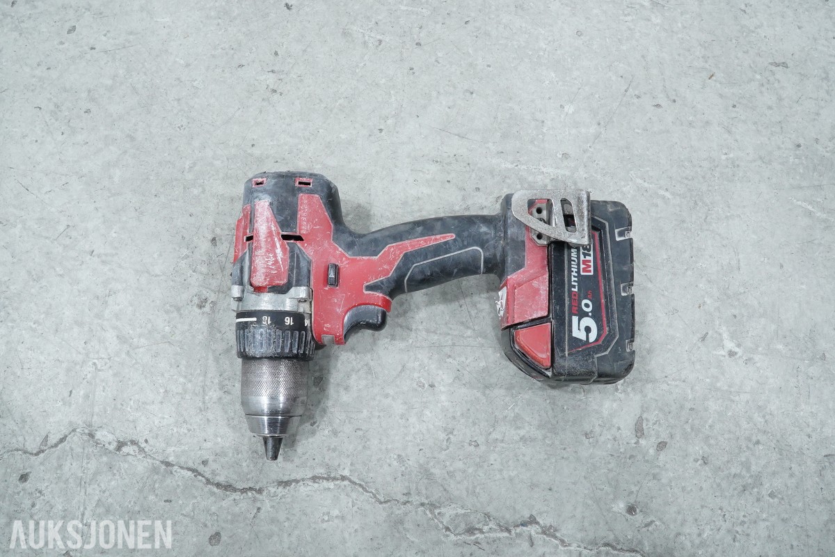 Milwaukee M12/M18 verktøypakke - 9 maskiner og 3 ladere