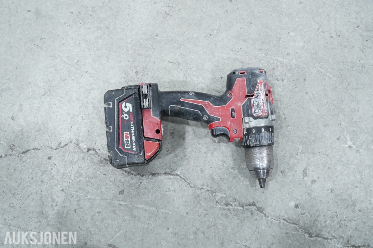 Milwaukee M12/M18 verktøypakke - 9 maskiner og 3 ladere