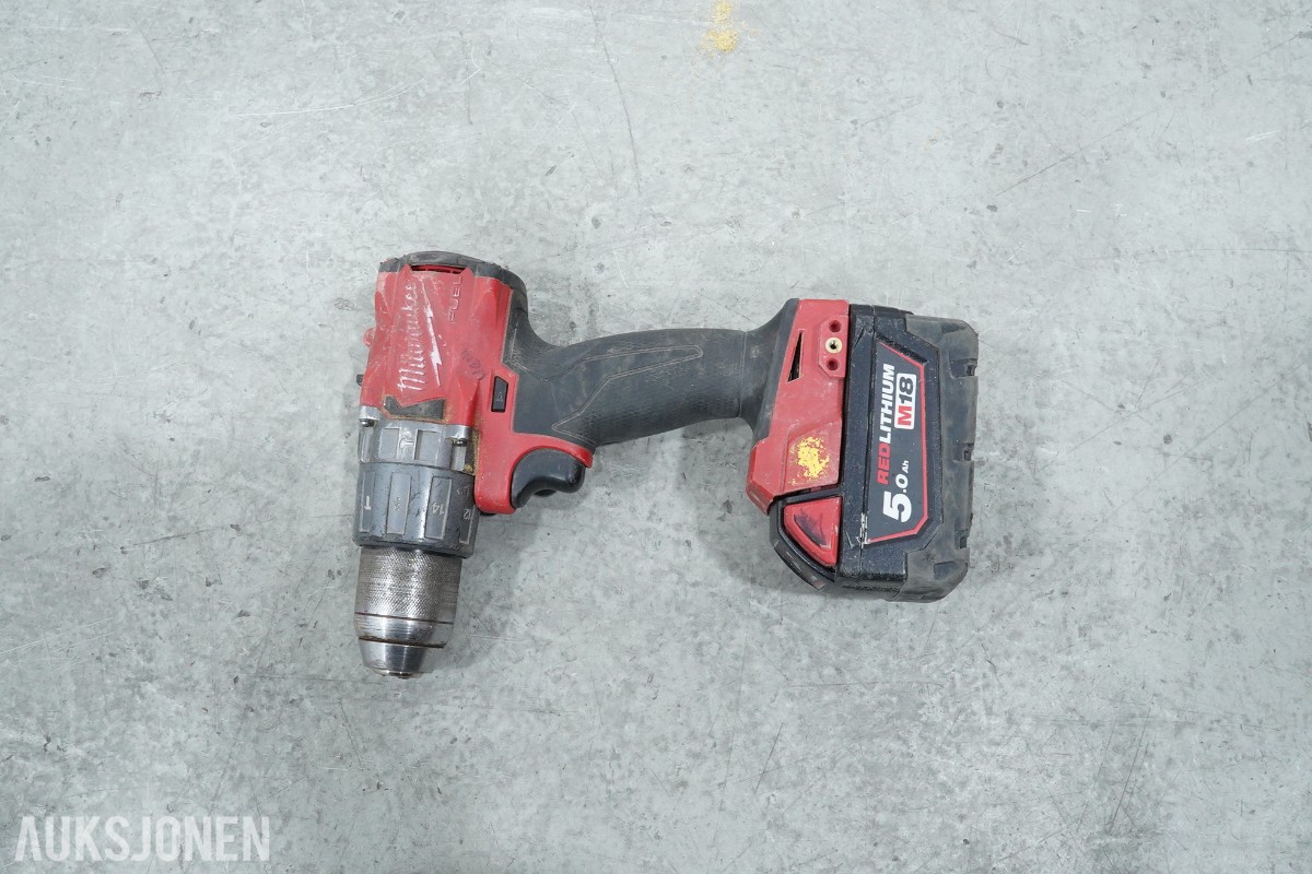 Milwaukee M12/M18 verktøypakke - 9 maskiner og 3 ladere