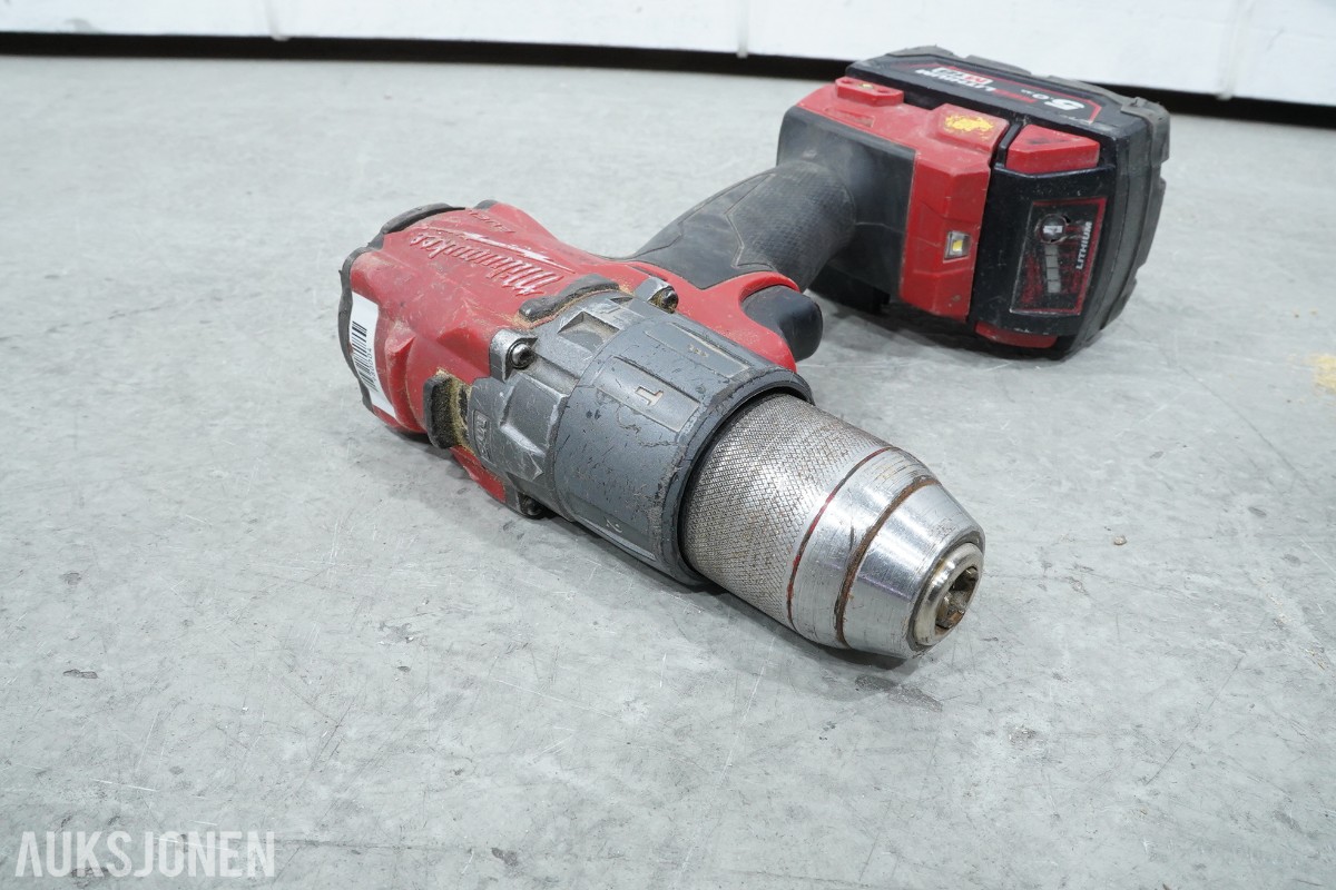 Milwaukee M12/M18 verktøypakke - 9 maskiner og 3 ladere