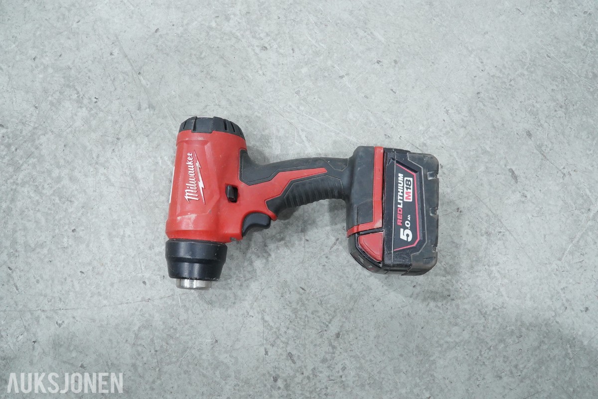 Milwaukee M12/M18 verktøypakke - 9 maskiner og 3 ladere