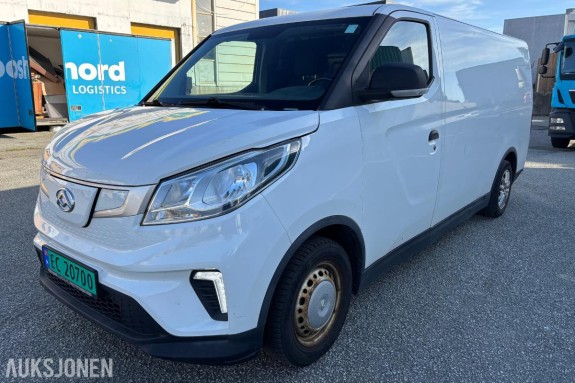2021 MAXUS E-DELIVER 3 – ELEKTRISK VAREBIL – 122 HK – EU-GODKJENT TIL 2027, 145957km