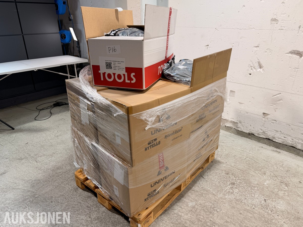 79 stk Univern ProNordic 3-lags skalljakker i størrelse XS/3XL