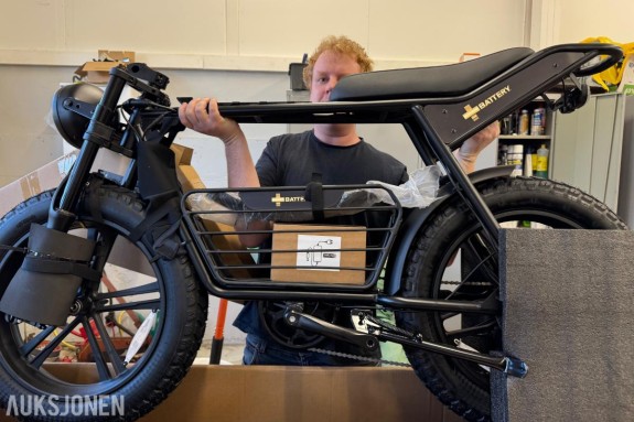 2026 Dynalion K7-2 elektrisk fatbike med BATTERY energidrikk reklame - ingen minstepris