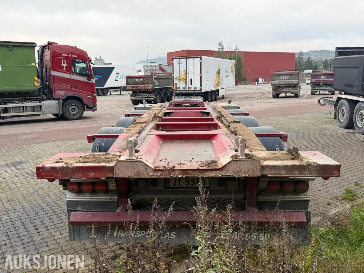 2020 Maur Bilpåbygg Trippelkjerre for krokcontainer - Krokkjerre