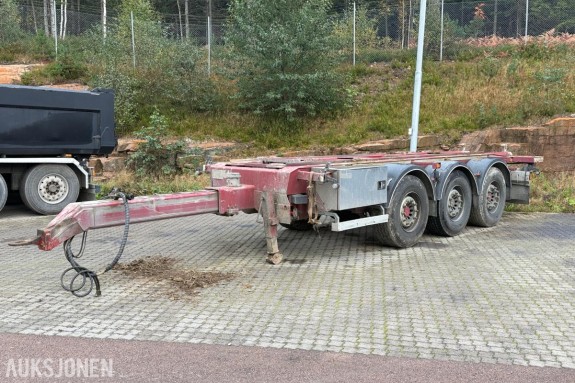 2020 Maur Bilpåbygg Trippelkjerre for krokcontainer - Krokkjerre