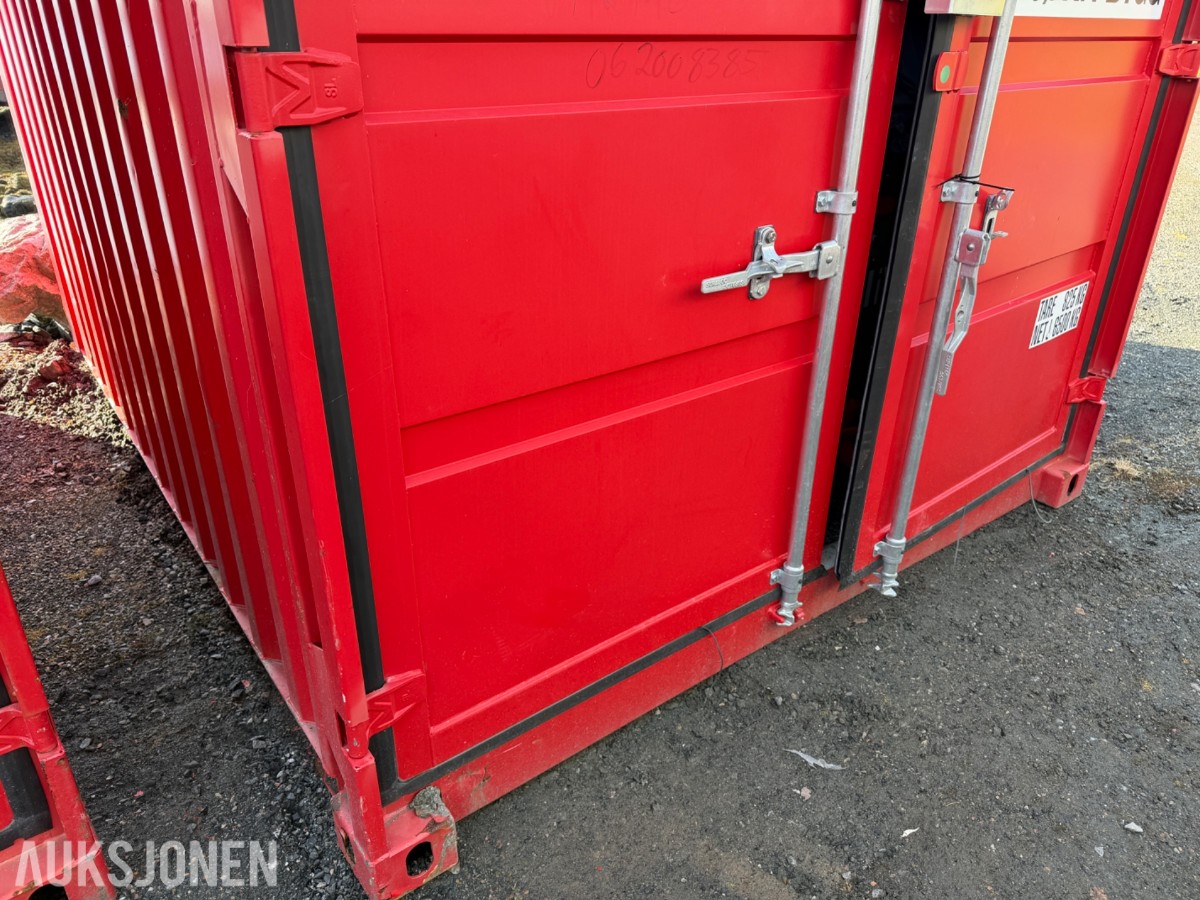 2020 HeatWork Container med 6 X Cliwi HB-300 byggvarmere