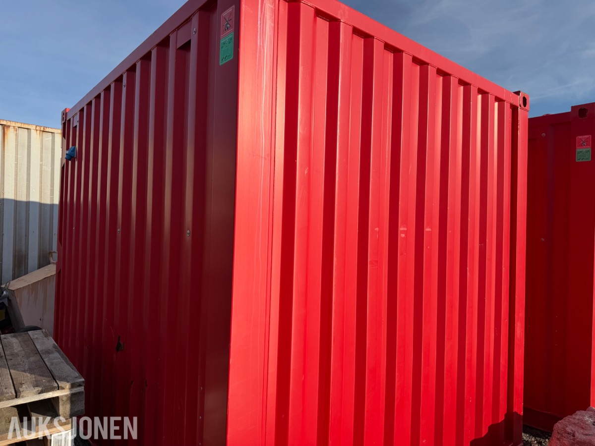 2020 HeatWork Container med 6 X Cliwi HB-300 byggvarmere