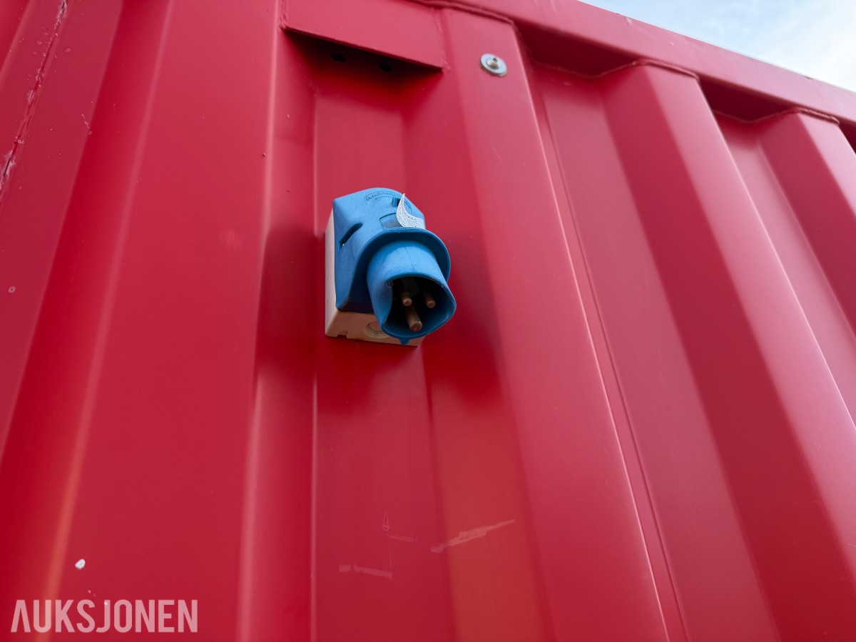 2020 HeatWork Container med 6 X Cliwi HB-300 byggvarmere
