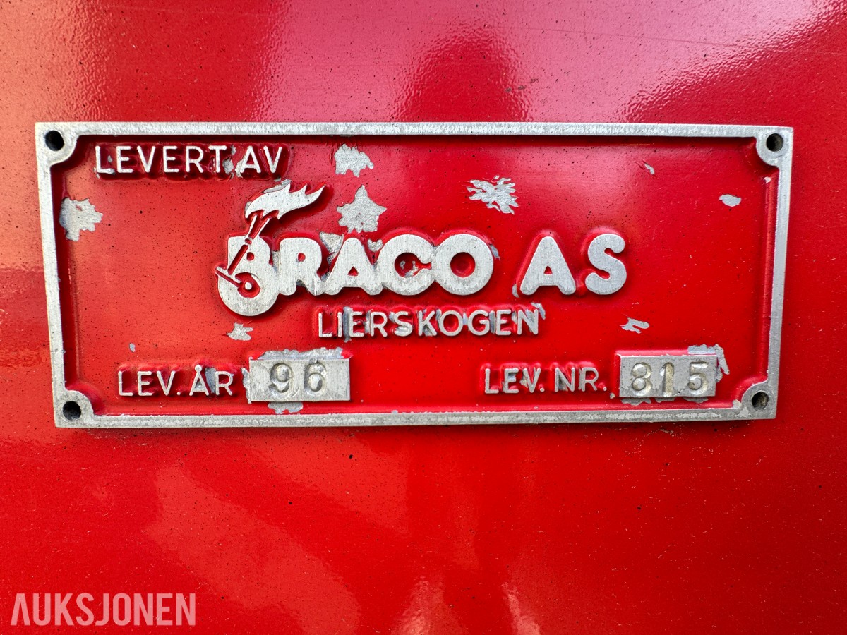 1996 Volvo FL12 - 6X2 - Brannbil / Liftbil - Bronto Skylift F32 HDT 2000 personløfter- 75.358 km - Registrert som motorredskap