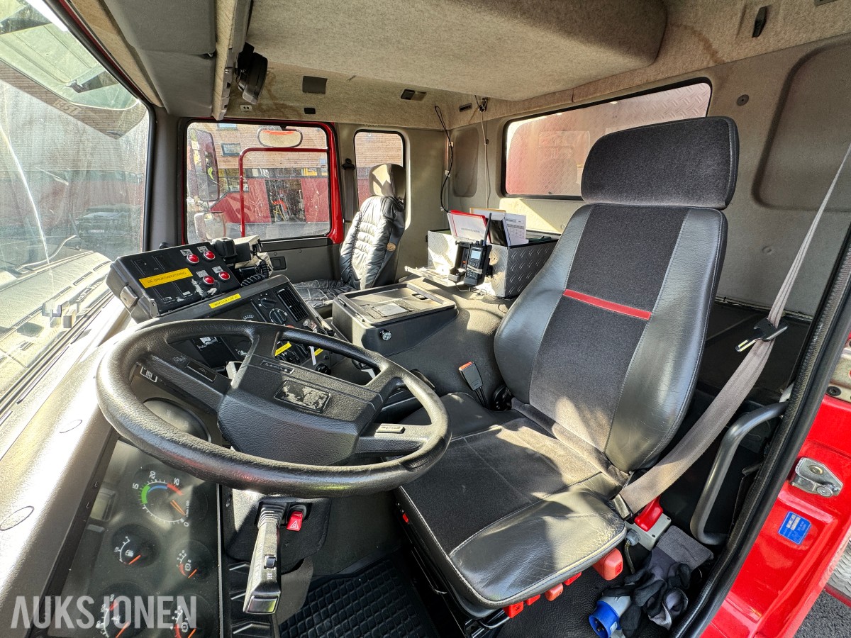 1996 Volvo FL12 - 6X2 - Brannbil / Liftbil - Bronto Skylift F32 HDT 2000 personløfter- 75.358 km - Registrert som motorredskap