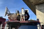 1996 Volvo FL12 - 6X2 - Brannbil / Liftbil - Bronto Skylift F32 HDT 2000 personløfter- 75.358 km - Registrert som motorredskap