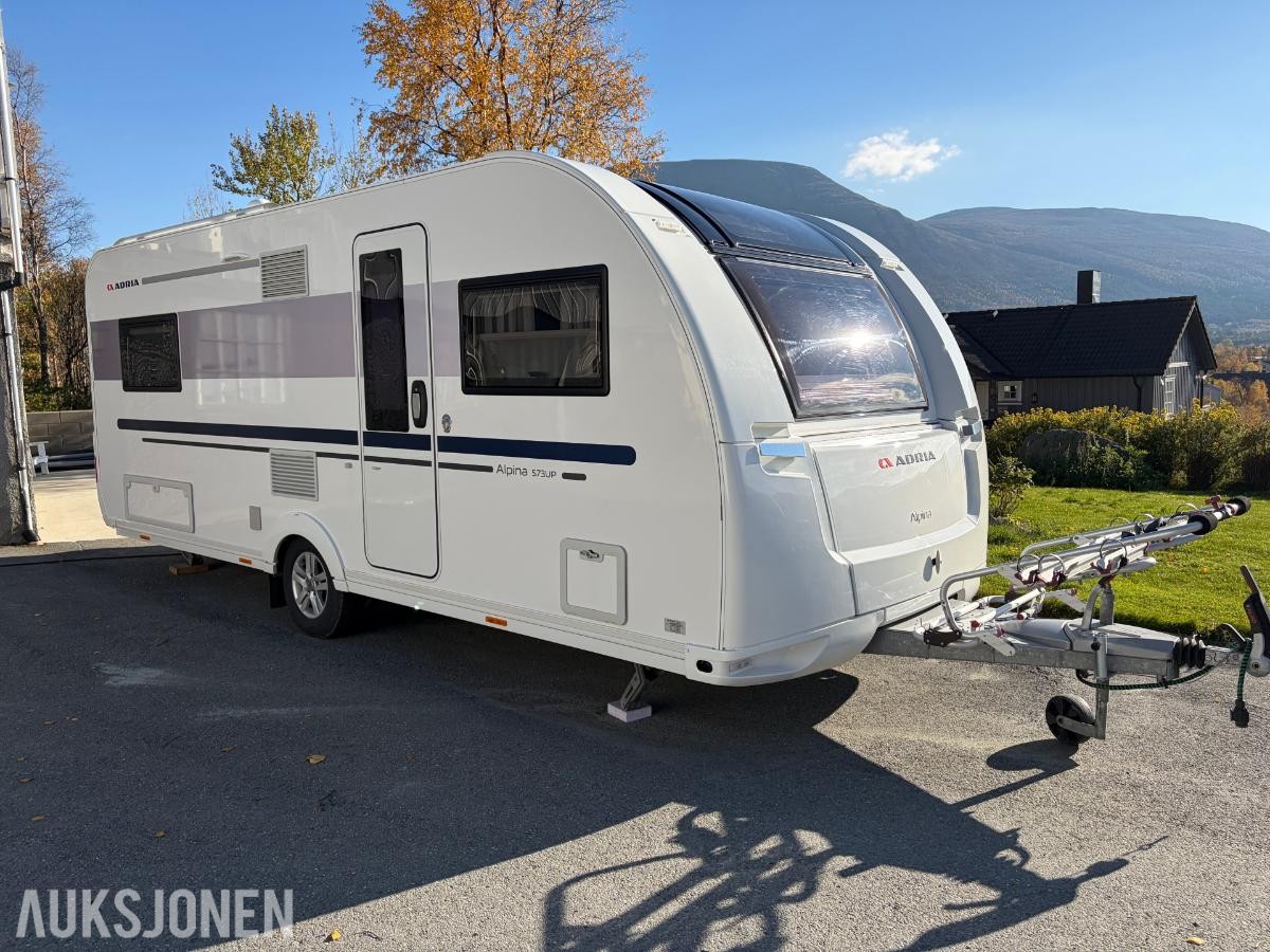 2019 Adria Alpina 573UP campingvogn gulvvarme 