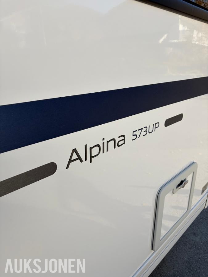 2019 Adria Alpina 573UP campingvogn gulvvarme 