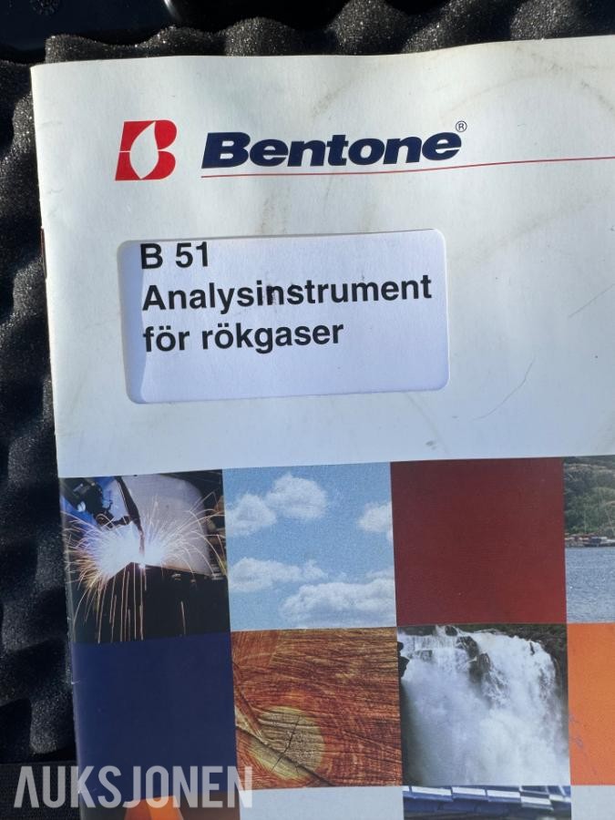 2010 Bentone B51 analyseinstrument for røykgasser