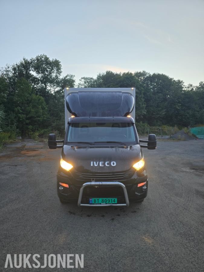 2018  IVECO DAILY 35C18, SKAPBIL 180HK AUT WEBASTO ZEPRO LØFTELEM