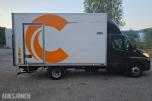 2018  IVECO DAILY 35C18, SKAPBIL 180HK AUT WEBASTO ZEPRO LØFTELEM