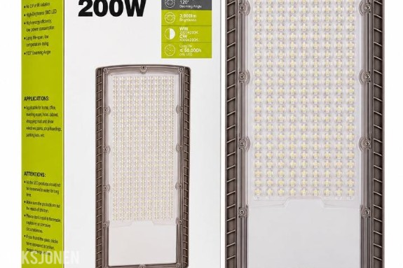 2026 - 5 STK Leed Street Lamp - Topp moderne Led gatelys 