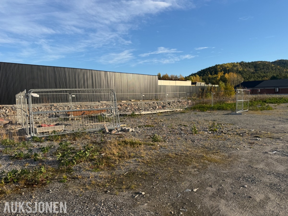 13 Stk Instant anleggsgjerder med føtter