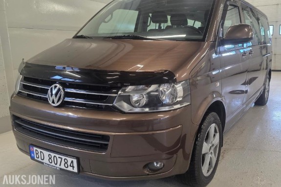 2013 VOLKSWAGEN CARAVELLE 2.0 TDI 140HK 4MOTION 8-SETER HENGERFESTE WEBASTO 