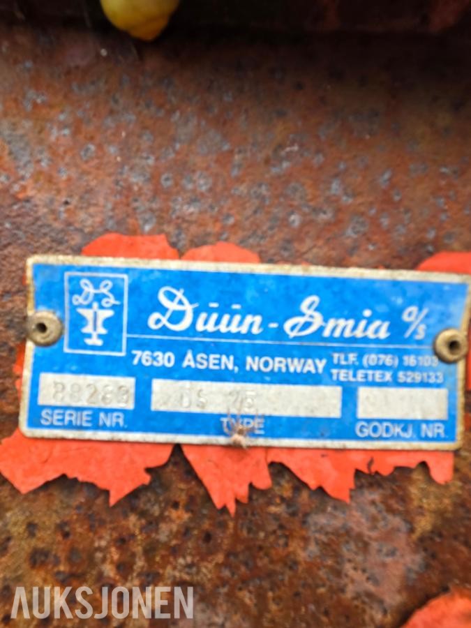 1980 Duun 25 Snøskjær - MVA FRI