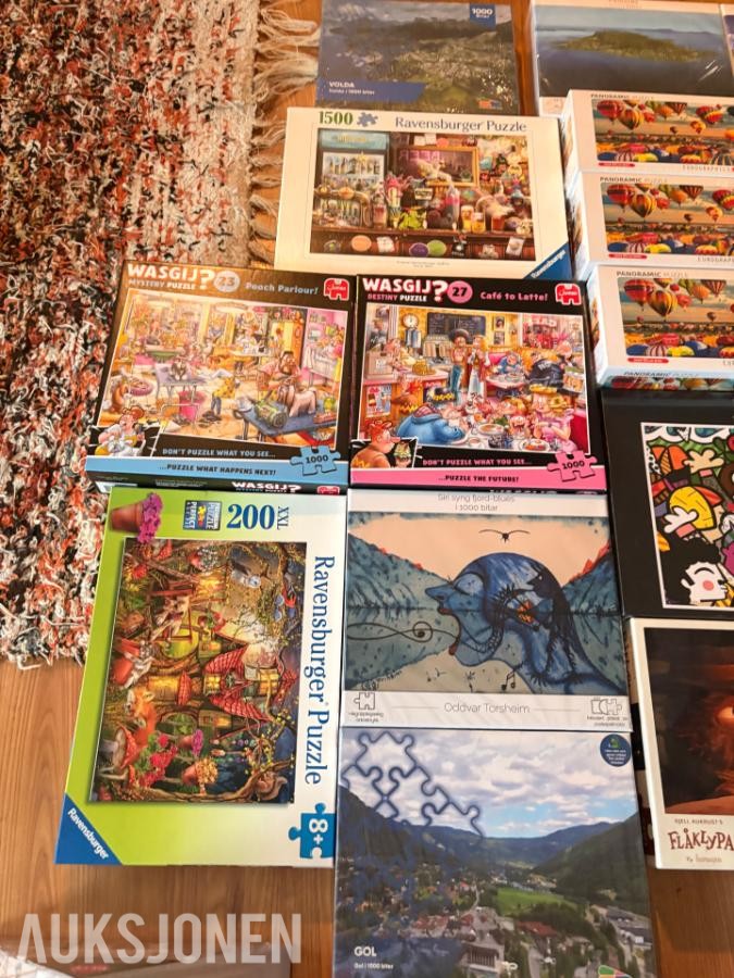 2025 PUSLESPILL Ravensburger  -  20 stk nye 