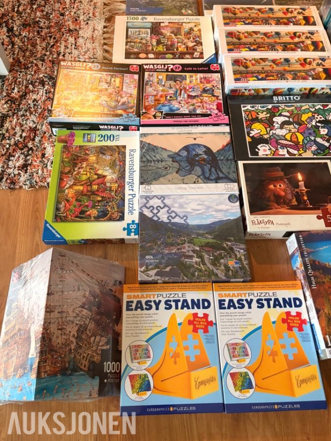 2025 PUSLESPILL Ravensburger  -  20 stk nye 