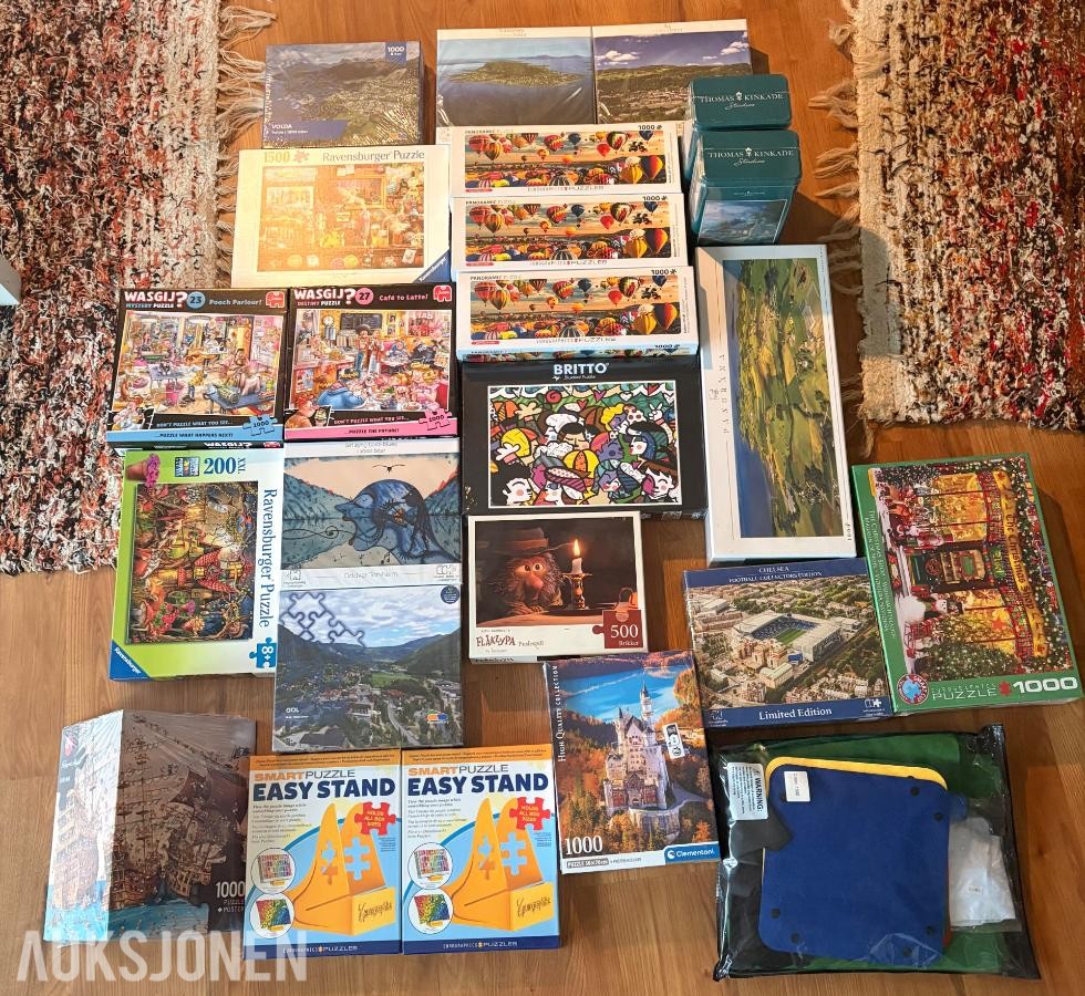 2025 PUSLESPILL Ravensburger  -  20 stk nye 