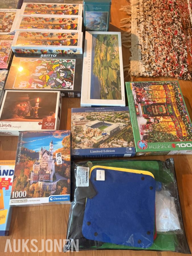 2025 PUSLESPILL Ravensburger  -  20 stk nye 