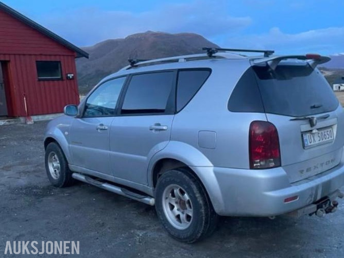 2004 Ssangyong Rexton 2.7 Diesel 4WD, Automat, Hengerfeste, Reparasjonsobjekt