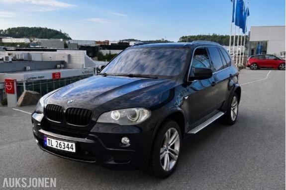 2007 BMW X5 3.0 Diesel, Automat, Cruisekontroll, Hengerfeste, Skinnseter, EU OK til 09.2028