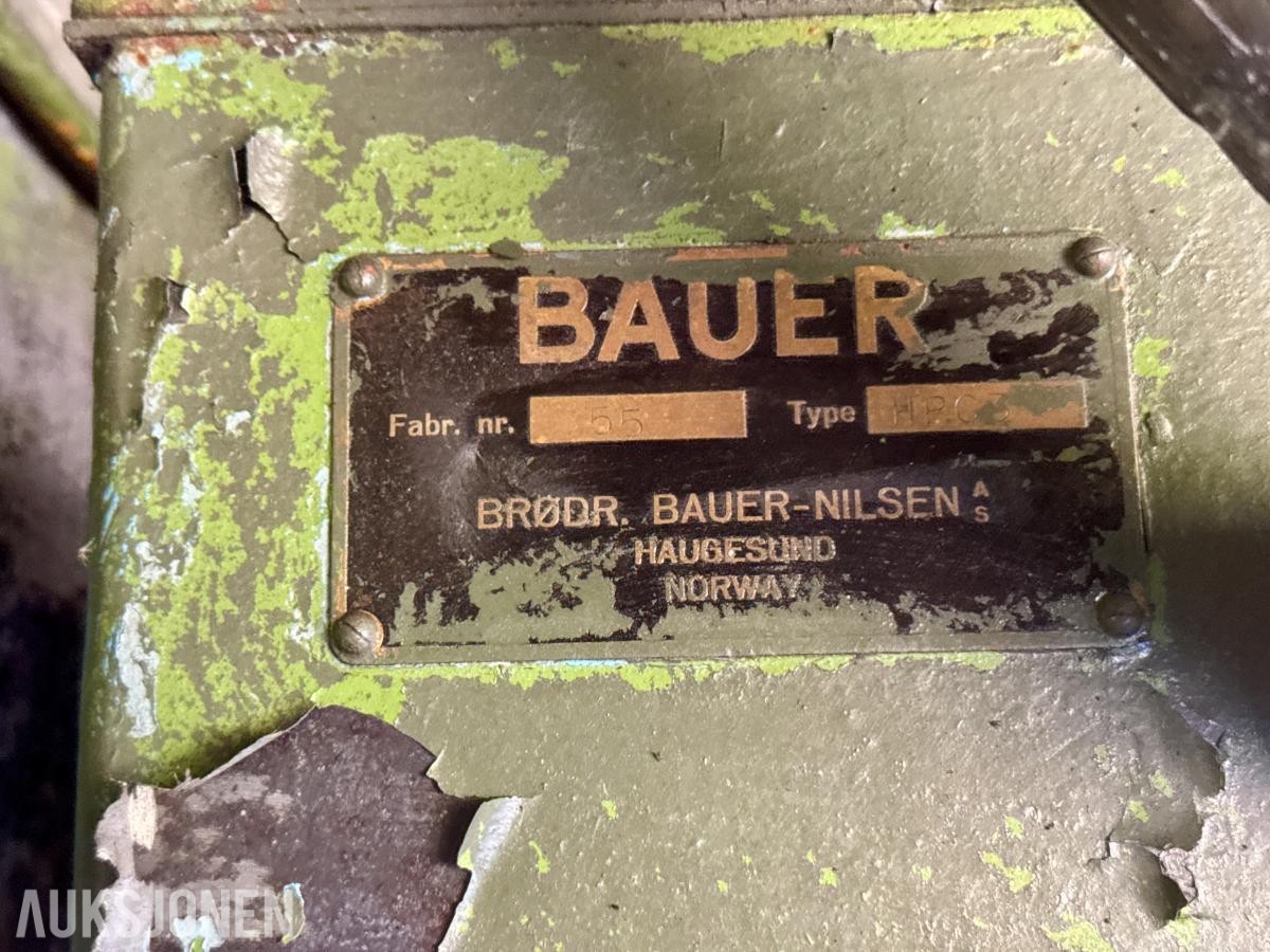 Bauer H2C5 hydraulisk industripresse