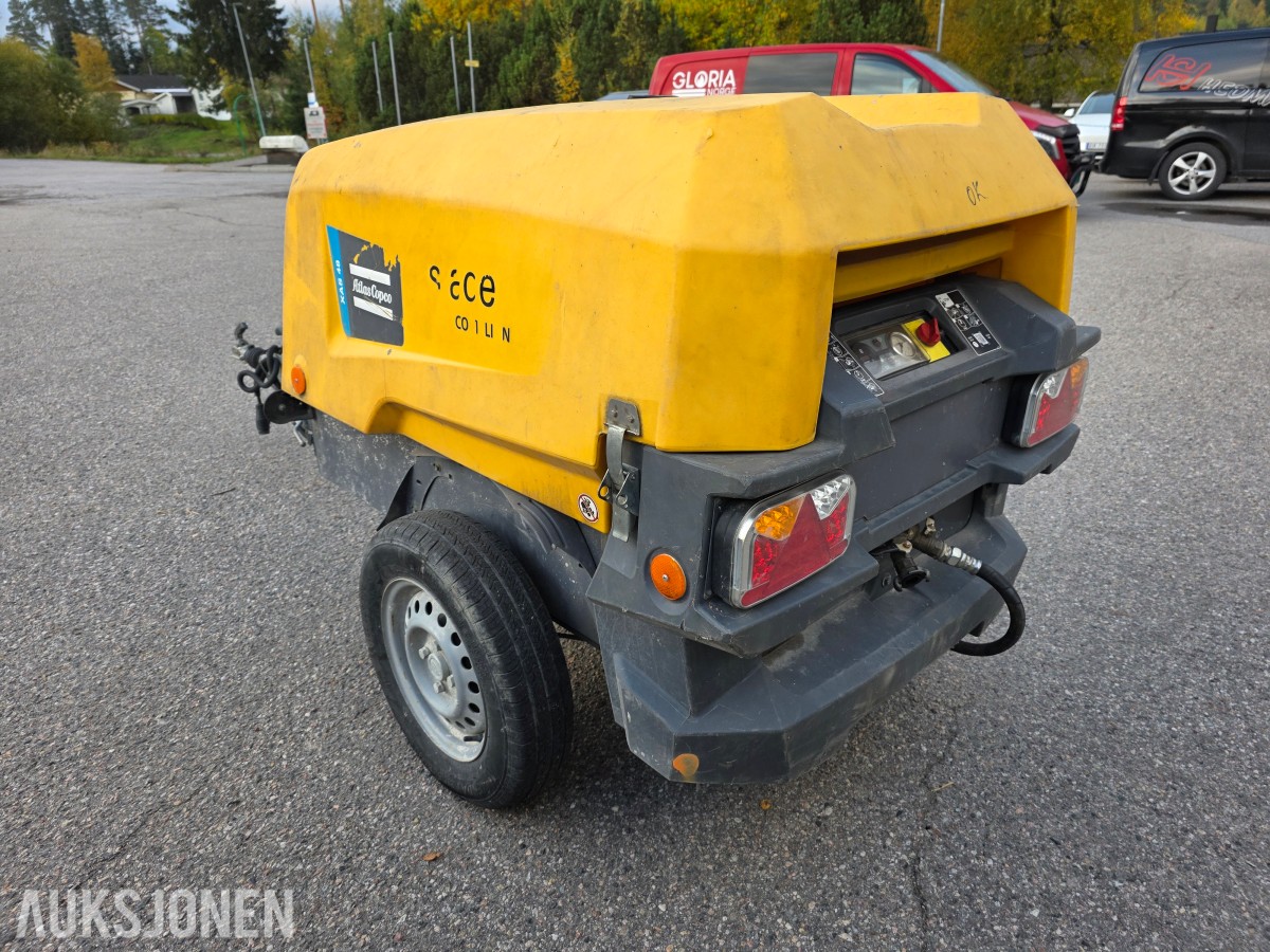 2020 Atlas Copco XAS 48 transportabel kompressor
