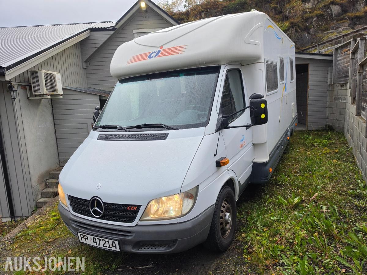 Mercedes-Benz Sprinter Cipro 55 2,7 CDI - 2003 - 4 sengeplasser.